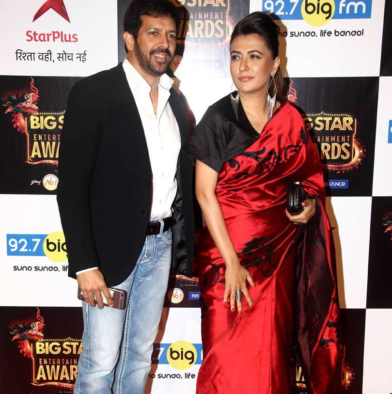 Kabir Khan Mini Mathur at Big Star Entertainment Awards 2015.