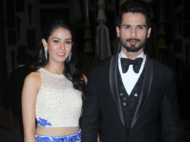 Shahid Kapoor with Mira Kapoor