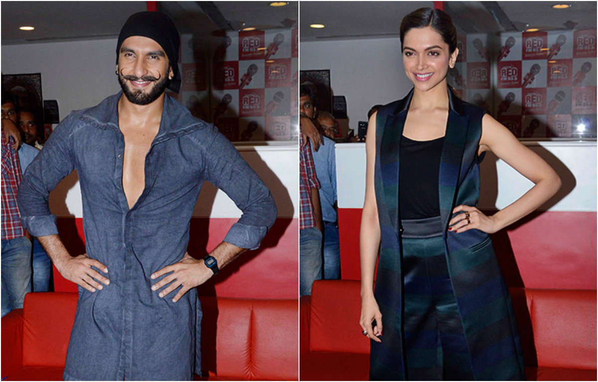 Deepika Padukone and Ranveer Singh