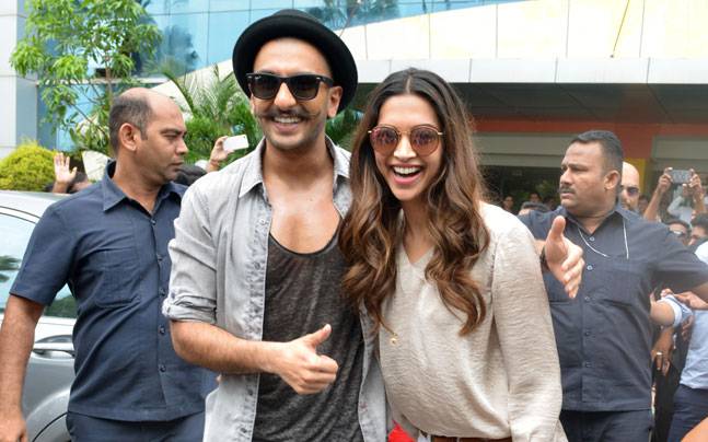 Ranveer Singh and Deepika Padukone
