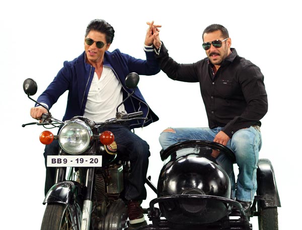 Shah Rukh Khan and Salman Khan on Bigg Boss 9