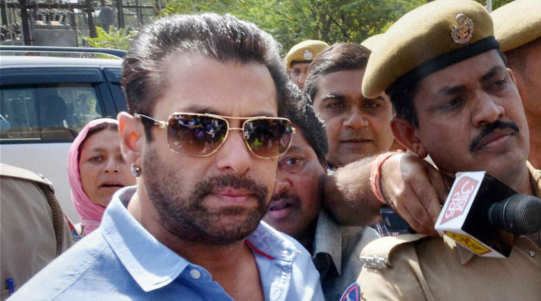 Salman Khan outside court