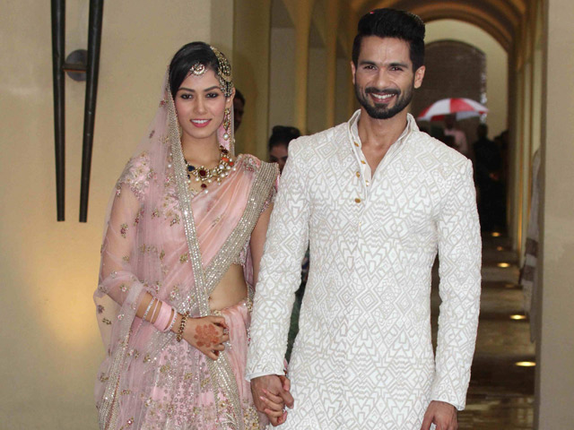 Shahid Kapoor and Mira Rajput wedding