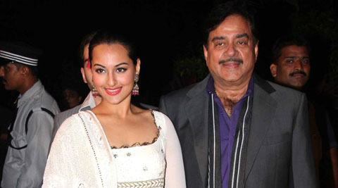 Sonakshi Sinha and Shatrughan Sinha