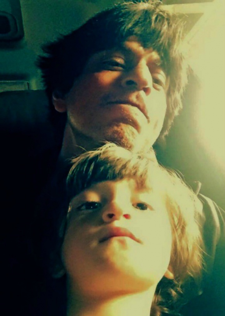 Shah Rukh & AbRam Khan
