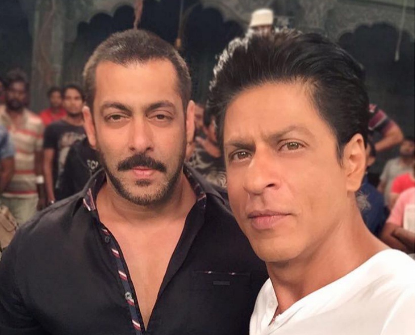 Shah Rukh Khan and Salman Khan selfie
