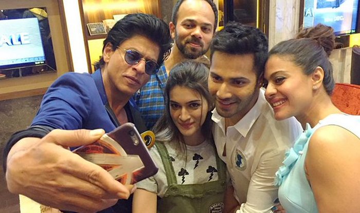 Shah Rukh Khan-Kriti Sanon-Varun-Dhawan-Kajol-Rohit Shetty