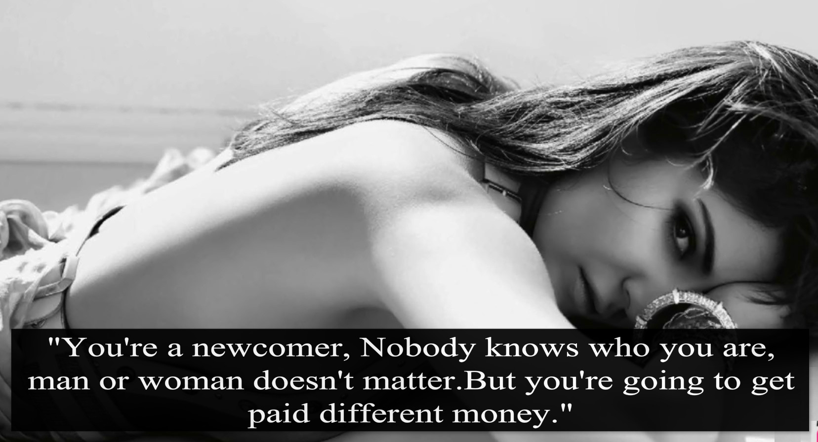 Anushka Sharma's statement on sexism in Bollywood industry.