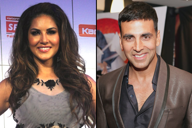 Akshay Kumar and Sunny Leone