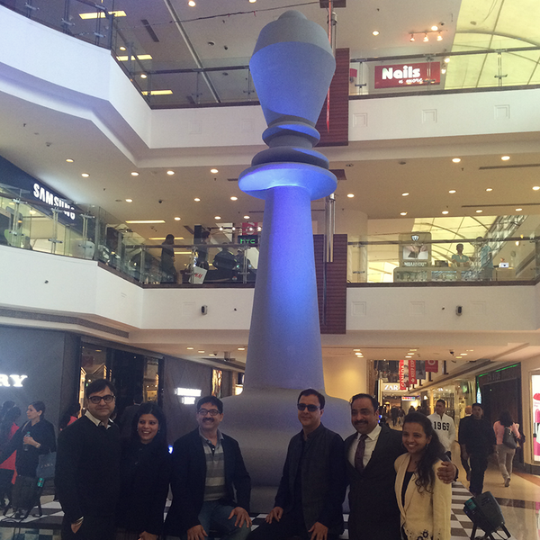 16 ft chess piece Wazir