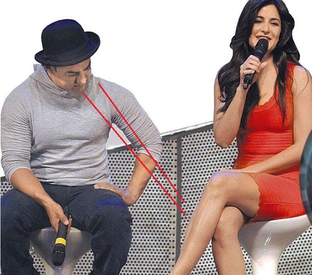 Aamir Khan with Katrina Kaif