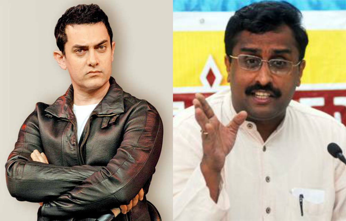Aamir Khan and Ram Madhav