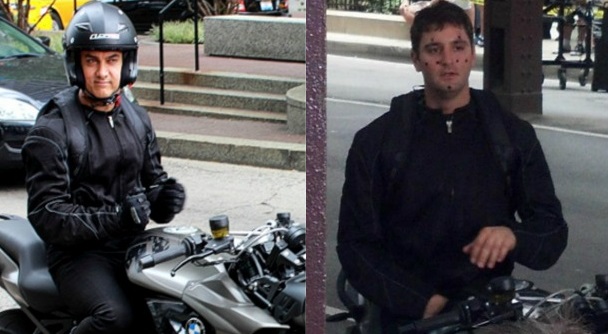 Aamir Khan's Stunt Double in Dhoom 3