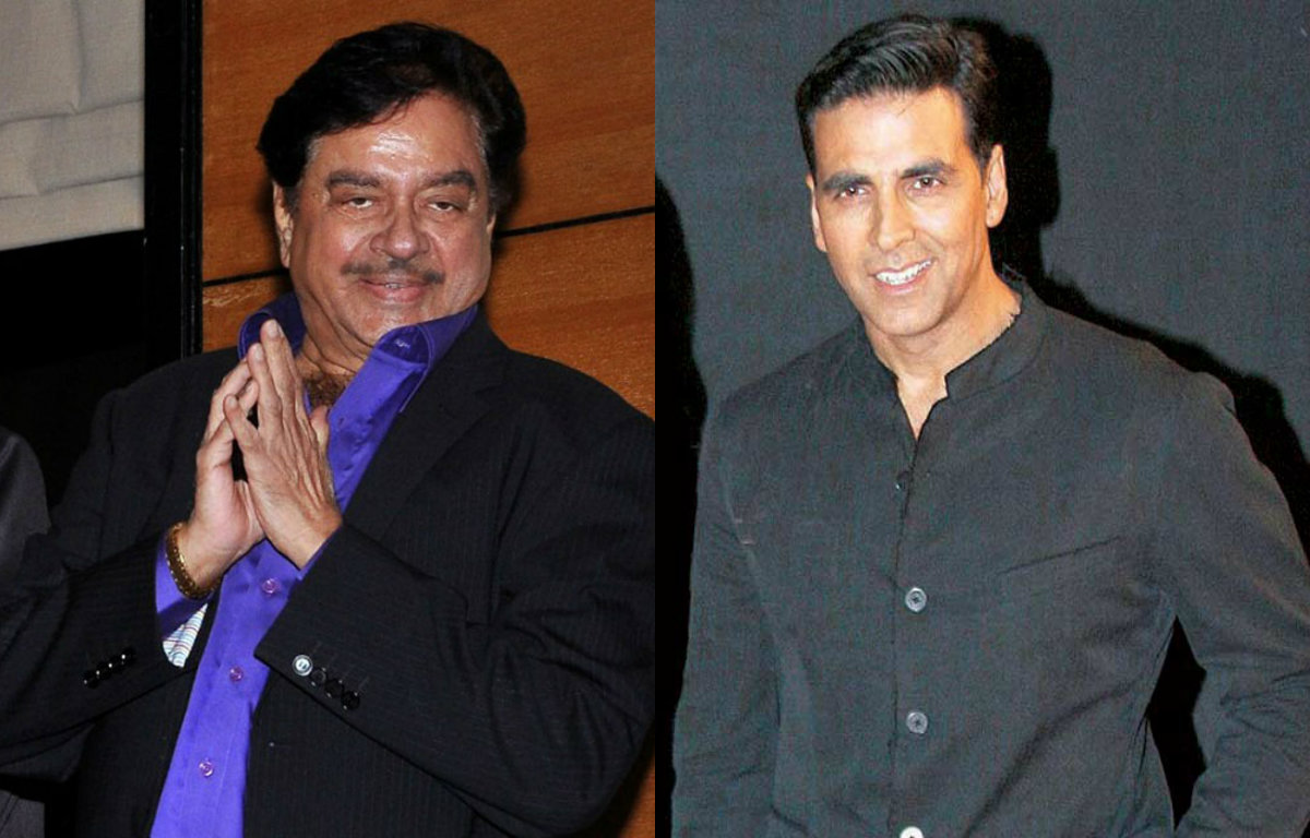 Akshay Kumar, Shatrughan Sinha