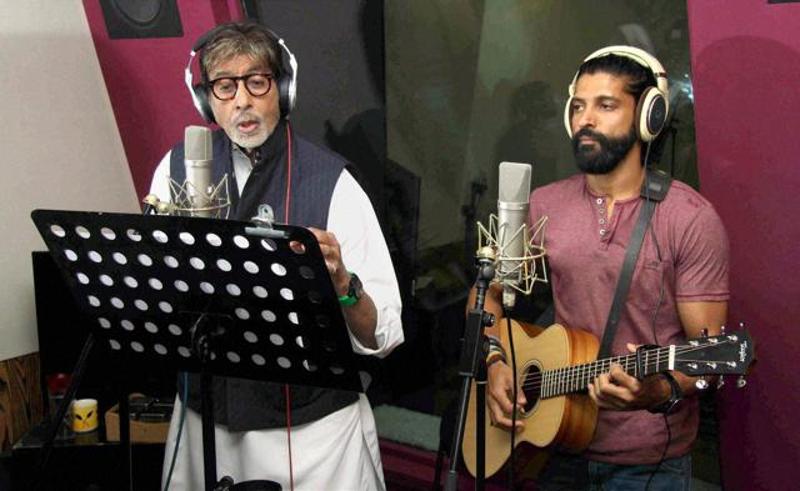 Amitabh Bachchan & Farhan Akhtar