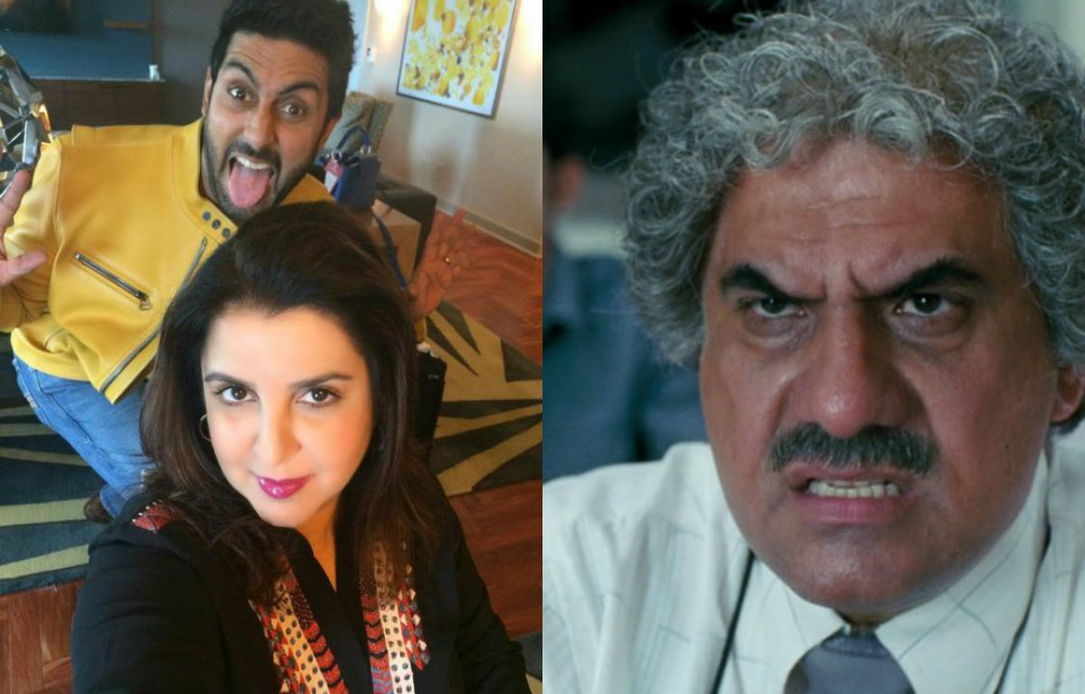 Anbhishek Bachchan, Farah Khan and Boman Irani