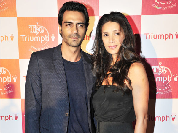 Arjun Rampal and Mehr
