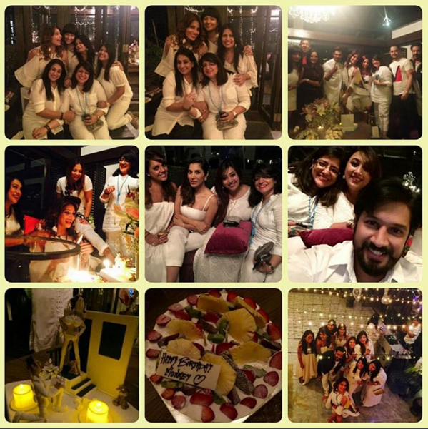 Bipasha Basu's White Themed Birthday Bash!