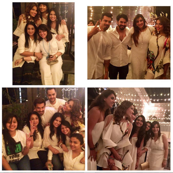 Bipasha Basu's White Themed Birthday Bash!