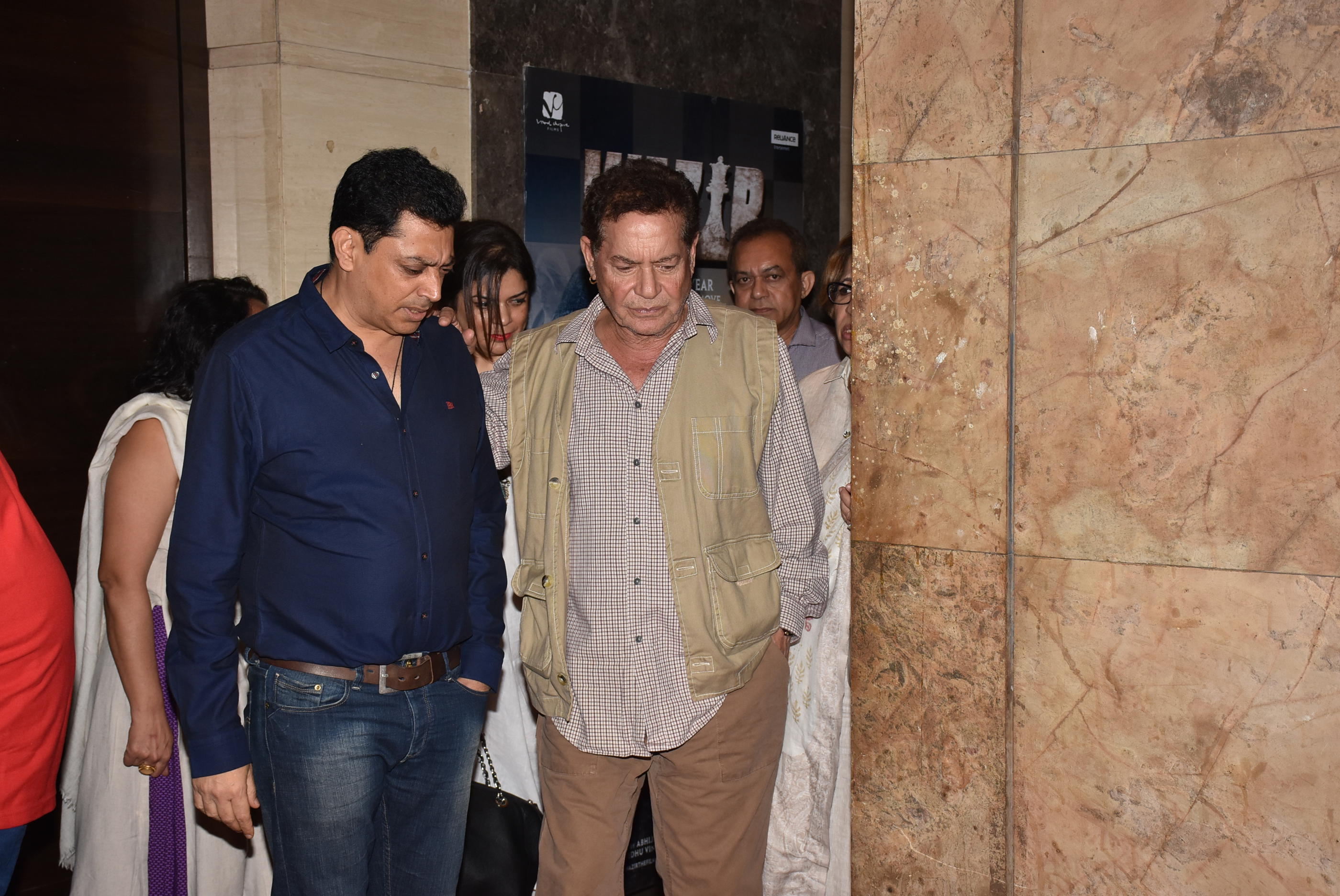 Salim Khan at Wazir special screening