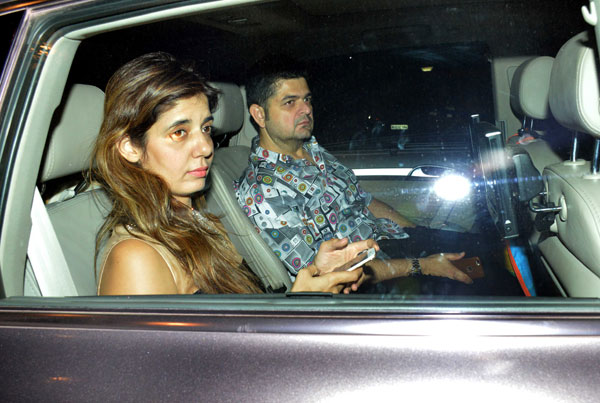 Dabboo Ratnani and wife Manisha at Sanjay Khan's birthday bash