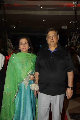 David Dhawan, Mrs Dhawan picture perfect