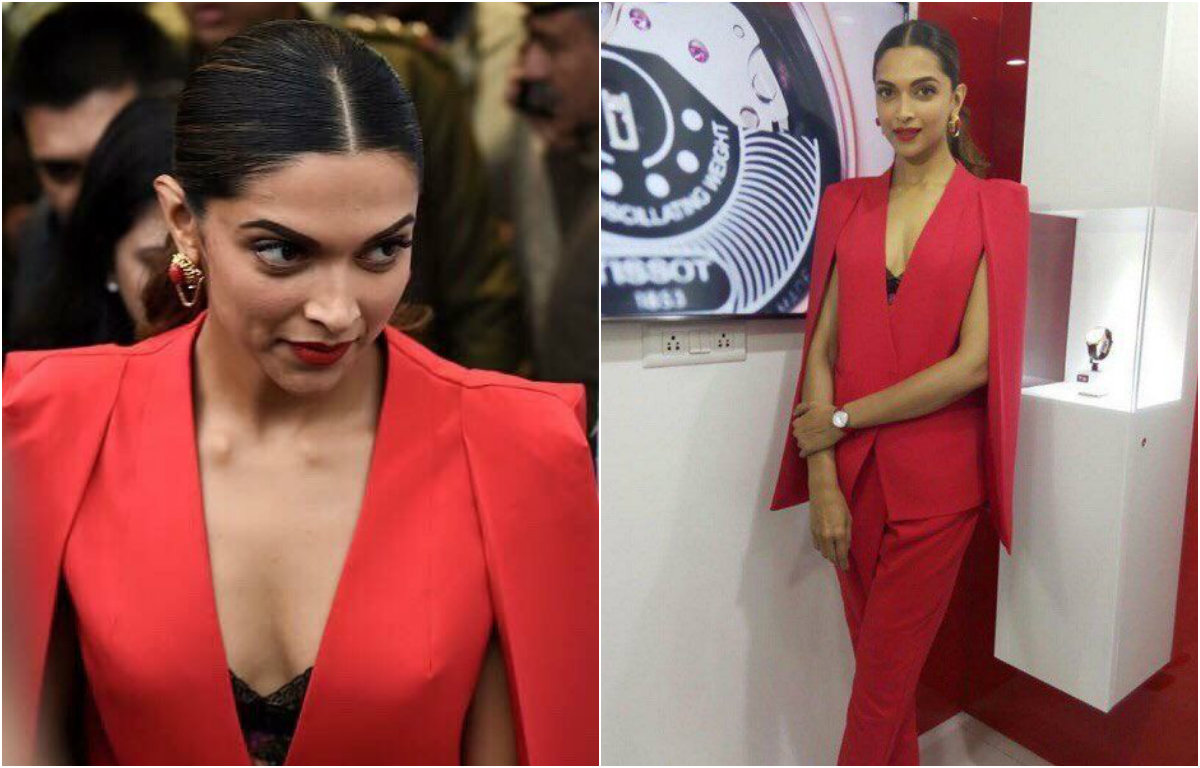 Deepika Padukone launches Tissot s new watch Bollywood Bubble