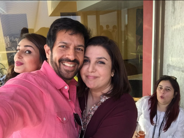 Farah Khan with Kabir Khan