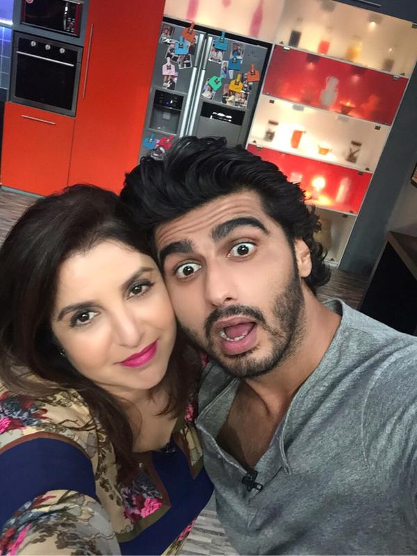 Farah Khan with Arjun Kapoor