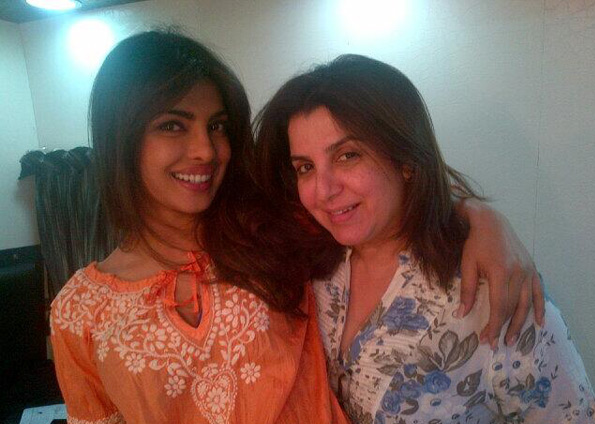 Farah Khan with Priyanka Chopra