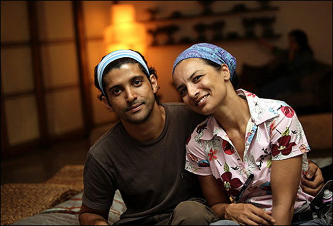 Farhan Akhtar & Adhuna Bhabani Akhtar