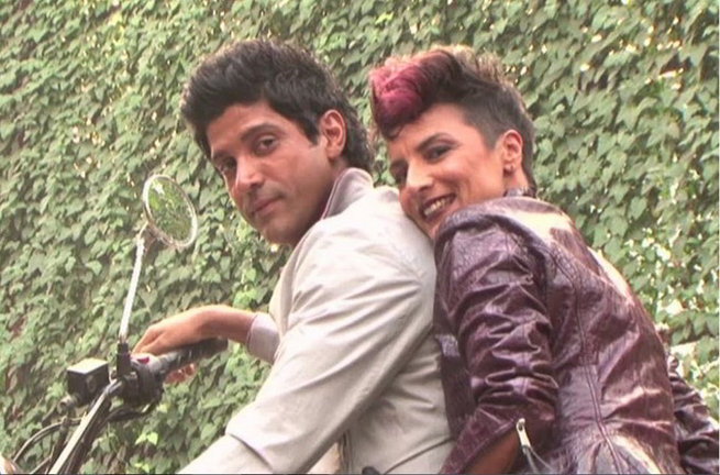 Farhan Akhtar & Adhuna Bhabani Akhtar