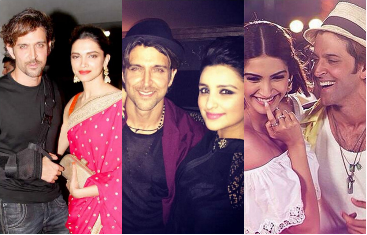 Hrithik Roshan Leading ladies