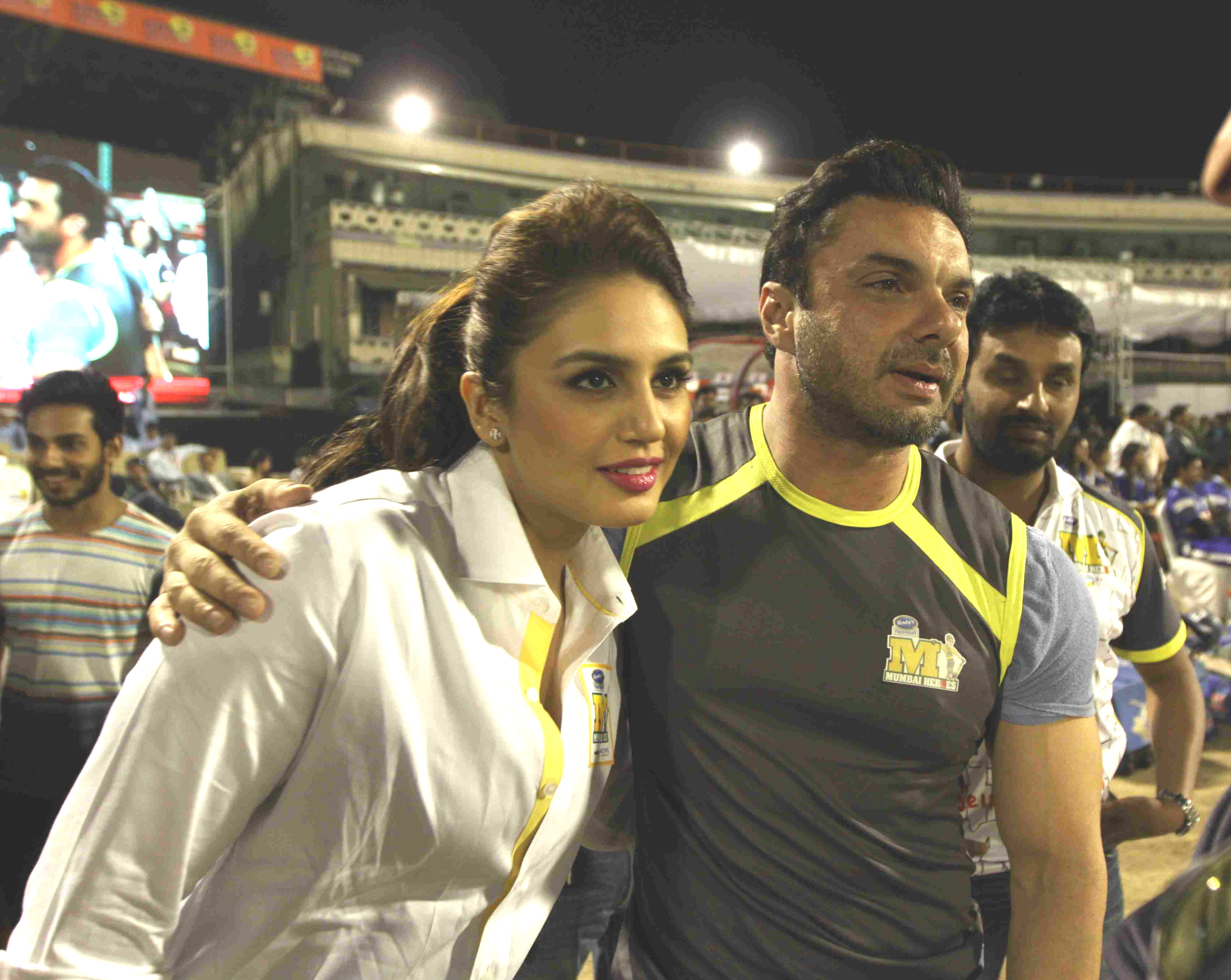 Huma Qureshi and Sohail Khan