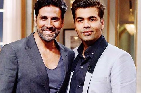 Karan Johar and Akshay Kumar