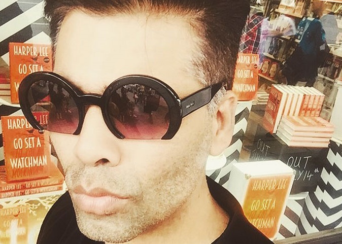 Karan Johar pout