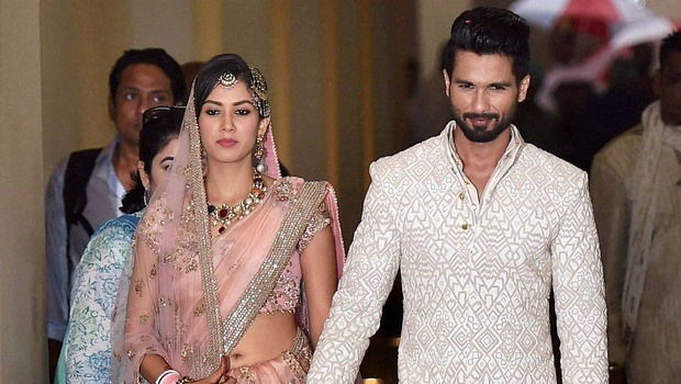 Mira Rajput and Shahid Kapoor wedding