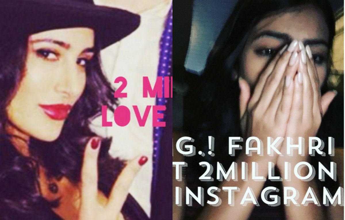 nargis fakhri has two million instagram followers - black hat instagram followers