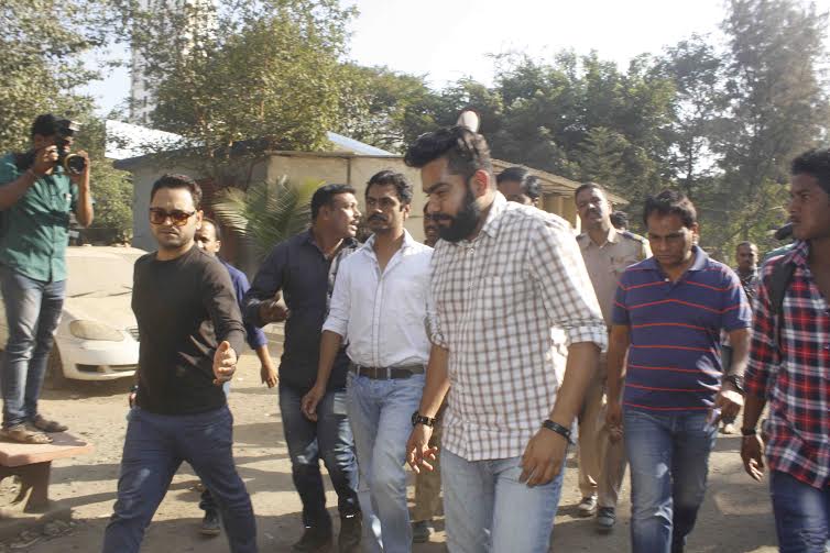 Nawazuddin Siddiqui escorted