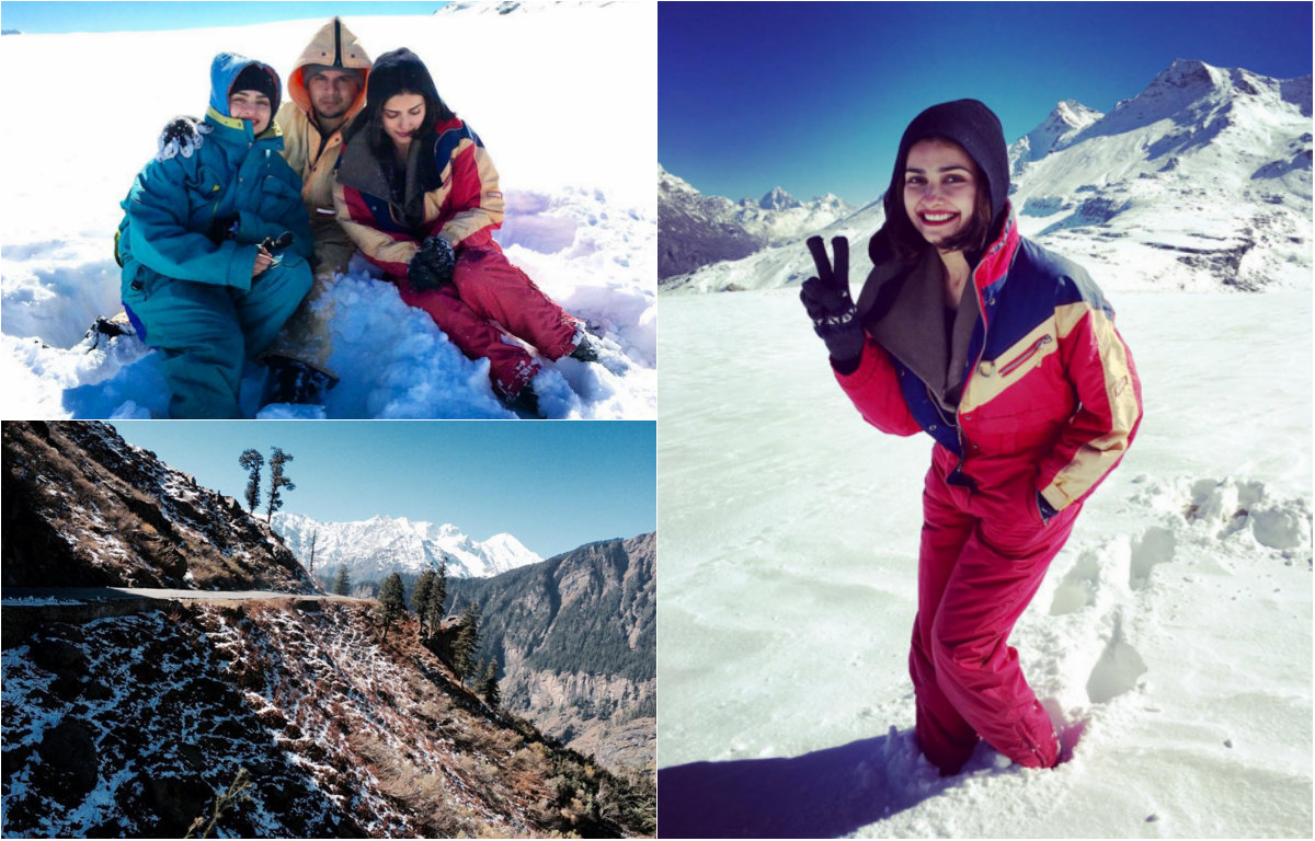 Prachi Desai Holiday in Manali
