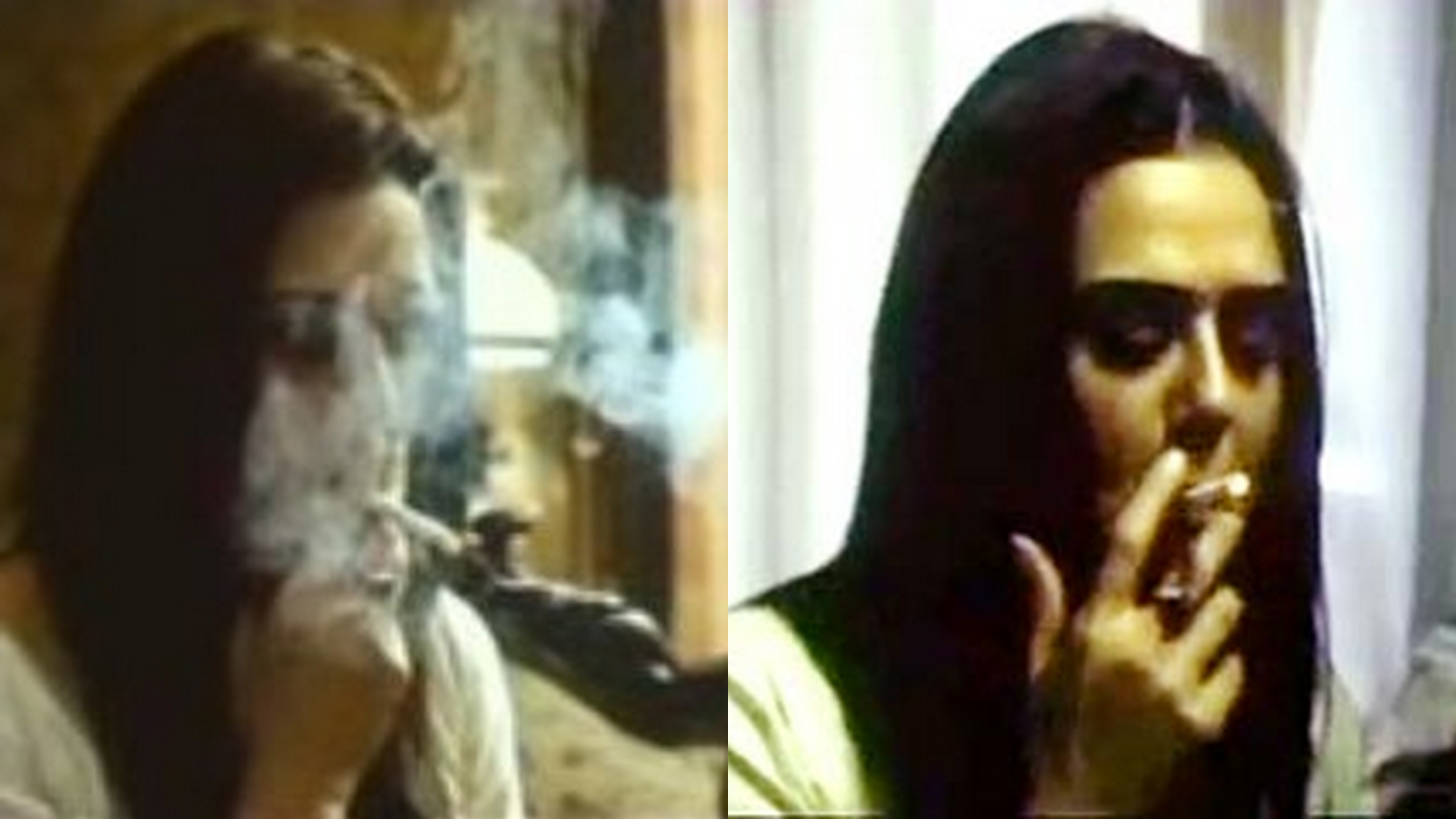 Preity Zinta smoking