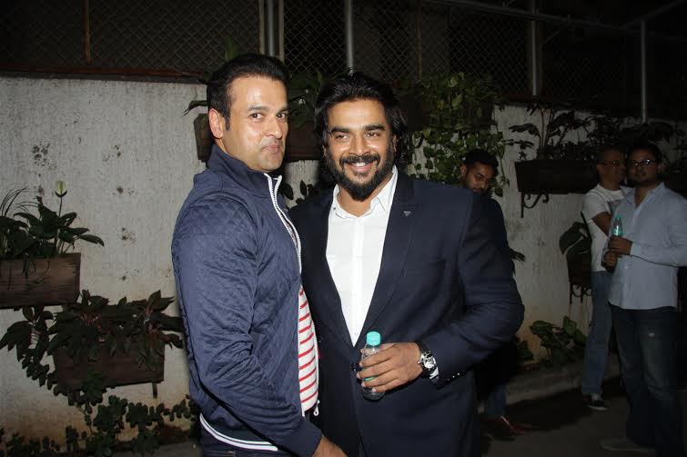 R Madhavan and Rohit Roy