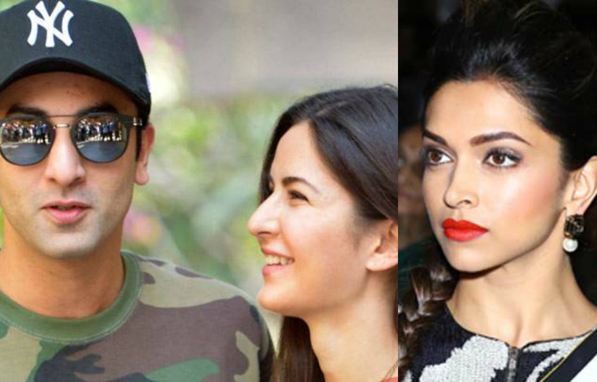 Ranbir Kapoor, Katrina Kaif and Deepika Padukone