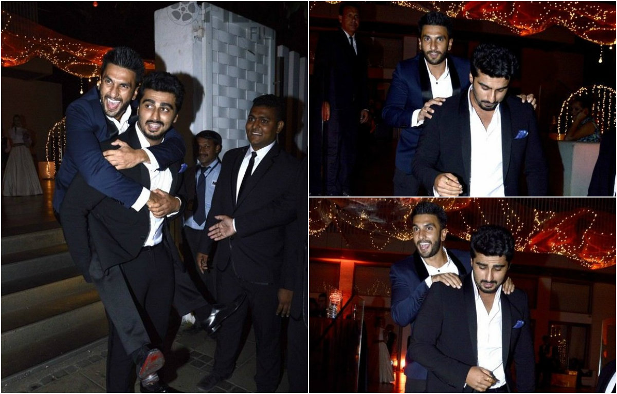 Ranveer Singh, Arjun Kapoor bromance moments