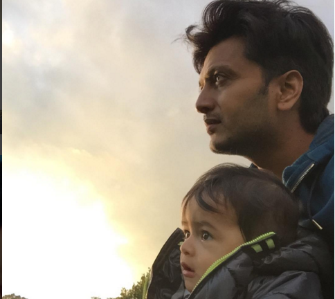 Riteish Deshmukh with Riaan