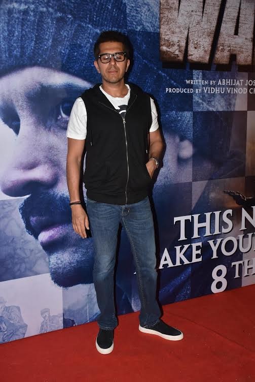Riteish Sidhwani at Wazir special screening