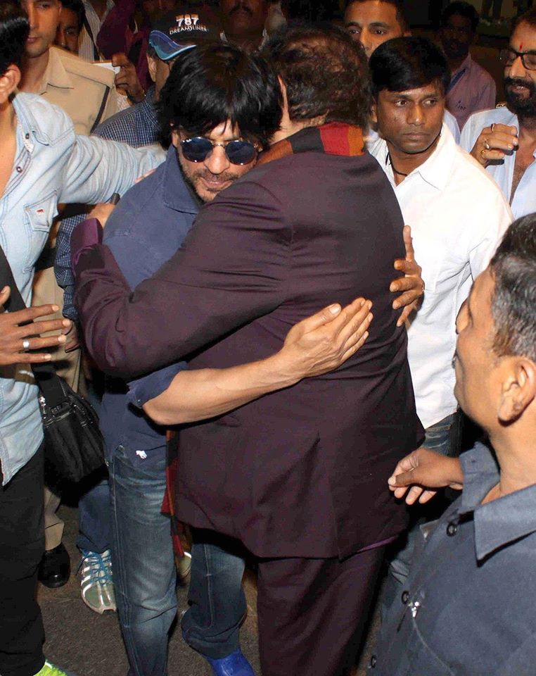 Shah Rukh Khan and Shatrughan Sinha