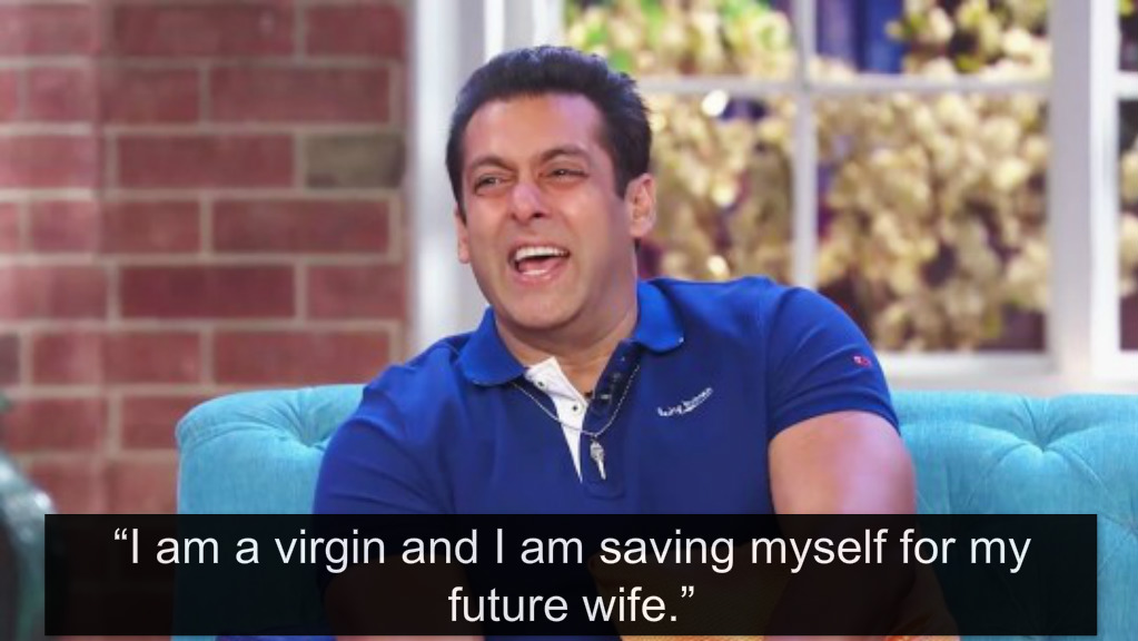 Salman Khan - Statements