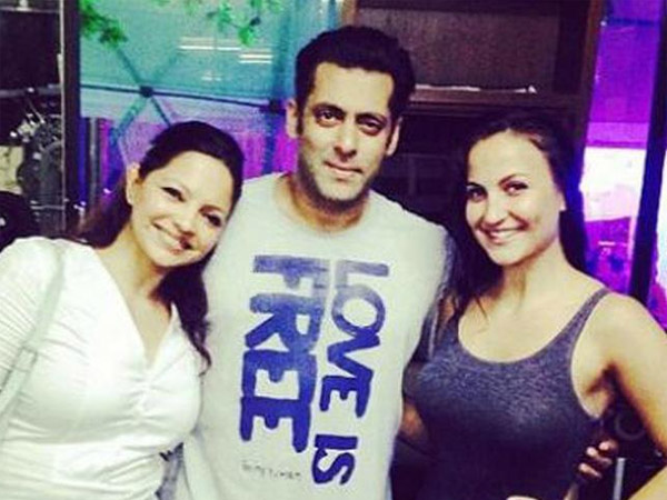 Salman Khan with Elli Avram