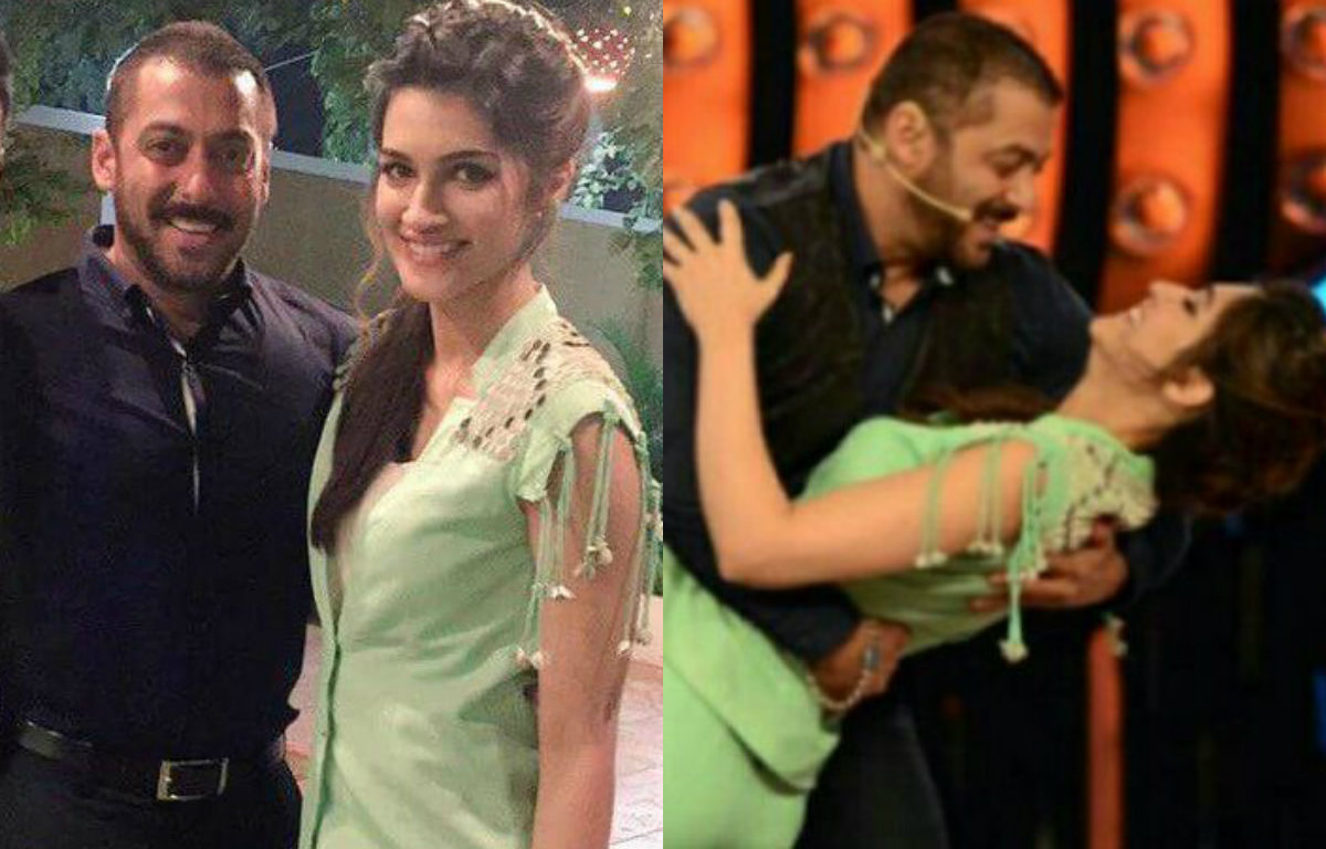 Salman Khan and Kriti Sanon